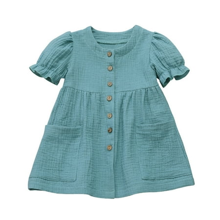 QYZEU Toddler Girls Summer Dresses Size 6 Sun Dress for Girl Kids Ruffled Clothes Girls Dress Toddler Solid Casual Princess Girls Dress&Skirt
QYZEU Toddler Girls Summer Dresses Size 6 Sun Dress for Girl Kids Ruffled Clothes Girls Dress Toddler Solid Casual Princess Girls Dress&Skirt