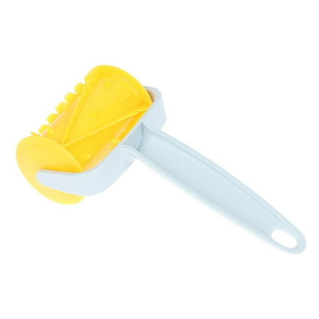 Fantastic Plastic Pull Net Wheel Roller Pizza Pastry Meringue Dough Roller