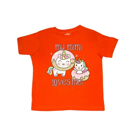 Inktastic My Mimi Loves Me Gift Toddler Boy or Toddler Girl T-Shirt