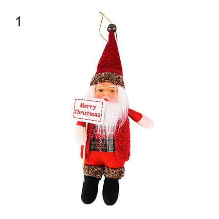 Eye-catching Doll Pendant Lightweight Fabric Santa Claus Shape Plush Toy Ornament for Party
Eye-catching Doll Pendant Lightweight Fabric Santa Claus Shape Plush Toy Ornament for Party
