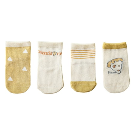 YMH 4 Pairs Letter Print Cartoon Pattern Mid-Tube Baby Socks Breathable Mesh Non-slip Kid Boy Socks for Indoor
YMH 4 Pairs Letter Print Cartoon Pattern Mid-Tube Baby Socks Breathable Mesh Non-slip Kid Boy Socks for Indoor