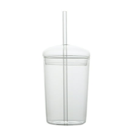 NUOLUX Glass Straw Cup Large Capacity Glass Cup Household Beverage Cup Glass Drinking Cup
NUOLUX Glass Straw Cup Large Capacity Glass Cup Household Beverage Cup Glass Drinking Cup