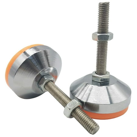 2PCS Heavy Duty Leveling Screw Leg 4 Inch Adjustable Feet Leveler Foot for Furniture Mechanical Equipment
2PCS Heavy Duty Leveling Screw Leg 4 Inch Adjustable Feet Leveler Foot for Furniture Mechanical Equipment