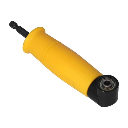 90° 1/4in Hex Screwdriver Extension Angle Adapter for Electric Drill - 180 Degree Rotatable Handle Bit Attachment
90° 1/4in Hex Screwdriver Extension Angle Adapter for Electric Drill - 180 Degree Rotatable Handle Bit Attachment