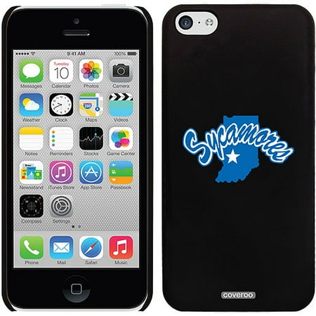 Indiana State Sycamore Design on iPhone 5c Thinshield Snap-On Case by Coveroo