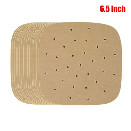 100PCS 6.5/7/7.5/8/8.5/9/10 Inch Bamboo Steamer Paper Liner Perforated Fryer Liners Non-Stick Skin Color Square 6.5 Inch
100PCS 6.5/7/7.5/8/8.5/9/10 Inch Bamboo Steamer Paper Liner Perforated Fryer Liners Non-Stick Skin Color Square 6.5 Inch