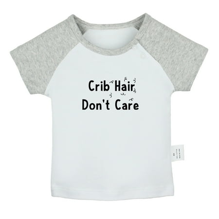 Crib Hair Don t Care Funny T shirt For Baby Newborn Babies T-shirts Infant Tops 0-24M Kids Graphic Tees Clothing (Short Gray Raglan T-shirt 12-18 Months)
Crib Hair Don t Care Funny T shirt For Baby Newborn Babies T-shirts Infant Tops 0-24M Kids Graphic Tees Clothing (Short Gray Raglan T-shirt 12-18 Months)