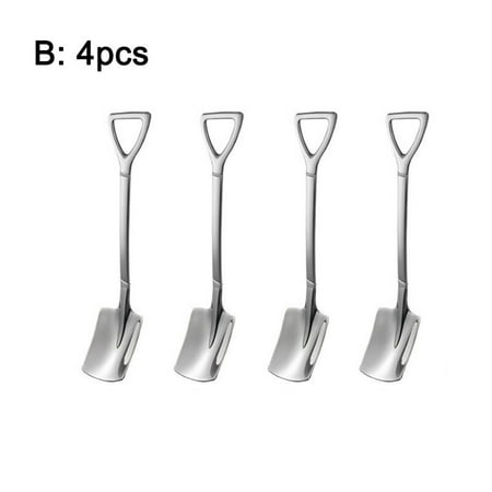 4PCS Coffee Spoon Cutlery Set Stainless Steel Retro Iron Shovel Ice Cream Spoon Scoop Creative Spoon Tea Spoon Fashion Tableware
4PCS Coffee Spoon Cutlery Set Stainless Steel Retro Iron Shovel Ice Cream Spoon Scoop Creative Spoon Tea Spoon Fashion Tableware