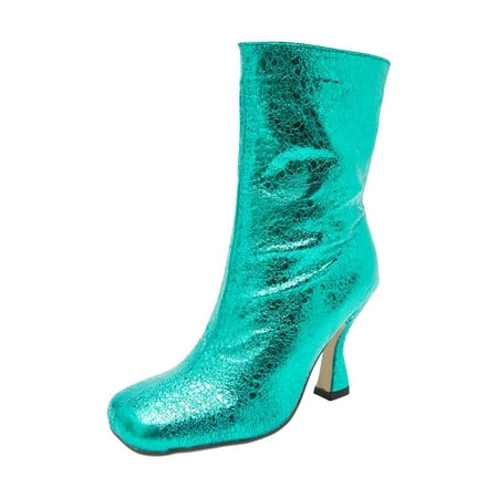 Winter Savings Clearance Deals 2022! Hvyes Women Boots Square Toe Shoes Zip Shoes Fashion High Heel Shoes Mid-tube Shoes Shiny Stilettos
Winter Savings Clearance Deals 2022! Hvyes Women Boots Square Toe Shoes Zip Shoes Fashion High Heel Shoes Mid-tube Shoes Shiny Stilettos