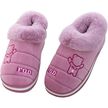 PIKADINGNIS Fluffy Fur Warm Slippers for Women Men Soft Furry Cute Bear Print House Shoes Indoor Wrap Heel
PIKADINGNIS Fluffy Fur Warm Slippers for Women Men Soft Furry Cute Bear Print House Shoes Indoor Wrap Heel