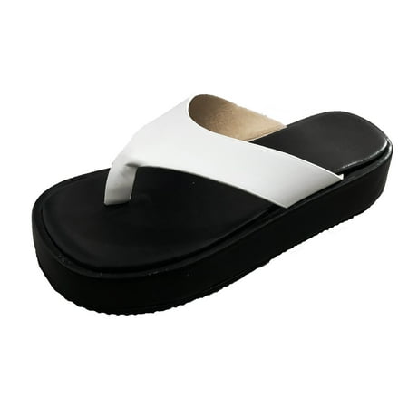Womens Dressy Comfy Platform Casual Shoes Summer Beach Travel Slipper Flip Flops Open Toe Slide Sandals Comfortable Flats Flip-Flops Sandal Casual Platforms Wedge Sandals Heeled Sandals A8975
Womens Dressy Comfy Platform Casual Shoes Summer Beach Travel Slipper Flip Flops Open Toe Slide Sandals Comfortable Flats Flip-Flops Sandal Casual Platforms Wedge Sandals Heeled Sandals A8975