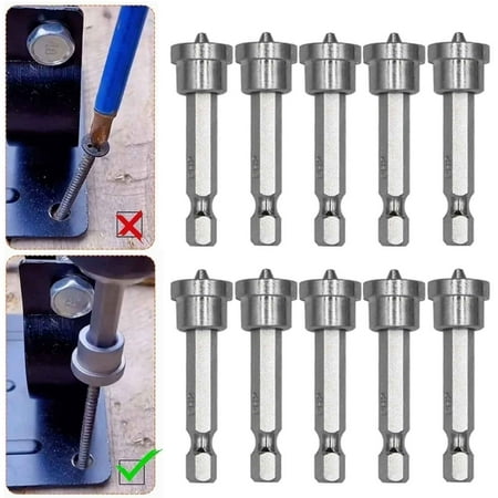 10pcs Set Magnetic Positioning Screwdriver Bits Woodworking Screw Hex Shank Positioning Bit Batch Head
10pcs Set Magnetic Positioning Screwdriver Bits Woodworking Screw Hex Shank Positioning Bit Batch Head