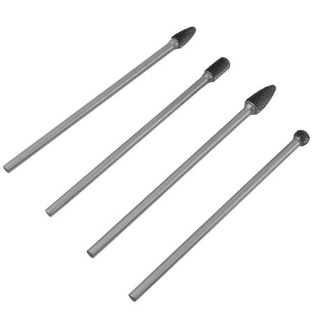4pcs Cemented Carbide Rotary Files Double Cut Burr Set 6mm Shank Metalworking Tool
4pcs Cemented Carbide Rotary Files Double Cut Burr Set 6mm Shank Metalworking Tool