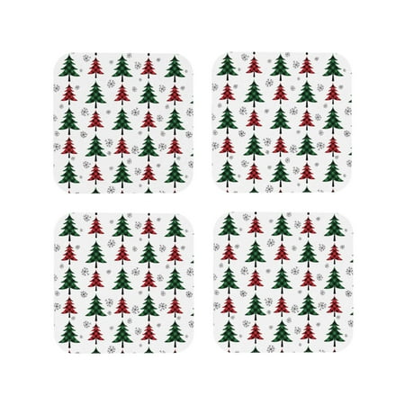 Picia Buffalo Plaid Christmas Trees Printed Leather Coasters for Drinks 4 Drink Coasters Set of 4 for Tabletop Protection Handmade Luxurious Home Décor and Housewarming Gift -Square
Picia Buffalo Plaid Christmas Trees Printed Leather Coasters for Drinks 4 Drink Coasters Set of 4 for Tabletop Protection Handmade Luxurious Home Décor and Housewarming Gift -Square