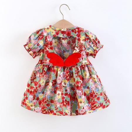 nsendm Toddler Girls Short Sleeve Beach Dresses Infant Floral Prints Princess Dress Girls Summer Dresses 2t Dress Red 12-18 Months
nsendm Toddler Girls Short Sleeve Beach Dresses Infant Floral Prints Princess Dress Girls Summer Dresses 2t Dress Red 12-18 Months