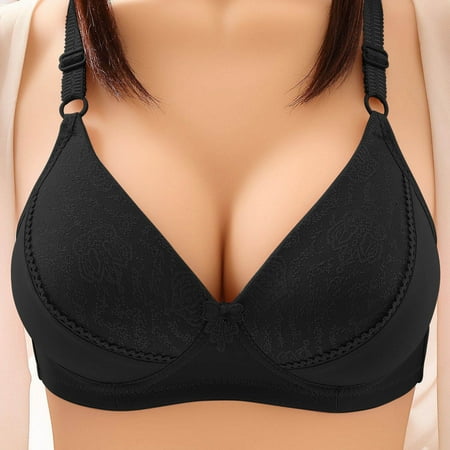 VBXOAE Women s Solid Color Wireless Comfortable Hollow Out Perspective Bra Underwear No Rims
VBXOAE Women s Solid Color Wireless Comfortable Hollow Out Perspective Bra Underwear No Rims