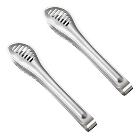 HOMEMAXS 2 Pcs Stainless Steel Clips Multi-function Food Clips Barbecue Steak Bread Clamps (Silver)
HOMEMAXS 2 Pcs Stainless Steel Clips Multi-function Food Clips Barbecue Steak Bread Clamps (Silver)