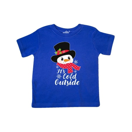 Inktastic It s Cold Outside with Cute Snowman and Snowflakes Gift Toddler Boy or Toddler Girl T-Shirt
Inktastic It s Cold Outside with Cute Snowman and Snowflakes Gift Toddler Boy or Toddler Girl T-Shirt