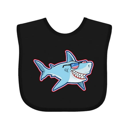 Inktastic Shark with American Flag Sunglasses Gift Baby Boy or Baby Girl Bib
Inktastic Shark with American Flag Sunglasses Gift Baby Boy or Baby Girl Bib