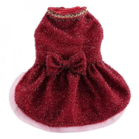 Cute Pet Dog Bow Skirt Red Christmas Sparkling Wedding Dress Doggy Costumes For Small Dog Clothes Spring Summer Apparel Skirt
Cute Pet Dog Bow Skirt Red Christmas Sparkling Wedding Dress Doggy Costumes For Small Dog Clothes Spring Summer Apparel Skirt