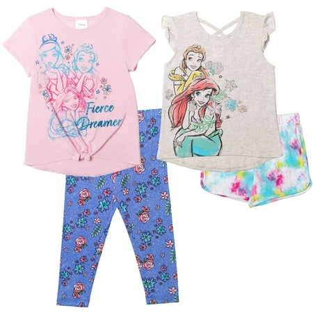 Disney Princesses Toddler Girls 4 Piece Outfit Set: T-Shirt Tank Top Legging Shorts 3T
Disney Princesses Toddler Girls 4 Piece Outfit Set: T-Shirt Tank Top Legging Shorts 3T