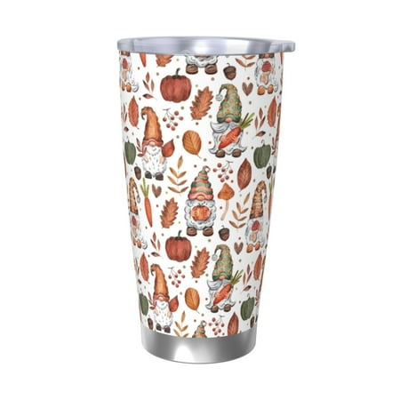 Vsdgher Gnomes And Autumn Leaves 20 Oz Stainless Steel Vacuum Insulated Travel Mug Coffee Cup for Home Office Outdoor Works Great for Ice Drinks and Hot Beverage -Without Straw
Vsdgher Gnomes And Autumn Leaves 20 Oz Stainless Steel Vacuum Insulated Travel Mug Coffee Cup for Home Office Outdoor Works Great for Ice Drinks and Hot Beverage -Without Straw