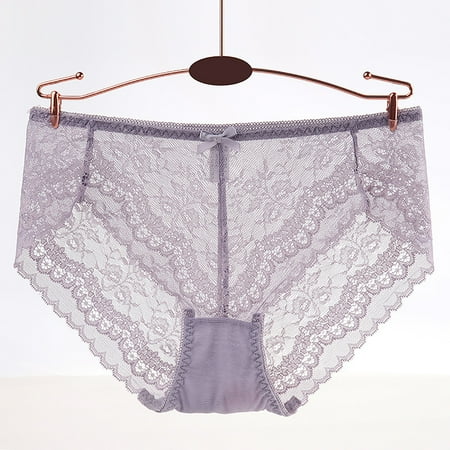 Vikakiooze Fashion Ladies New Sexy Lace Mid waist Mesh Stitching Ladies Panties Underwear for Women
Vikakiooze Fashion Ladies New Sexy Lace Mid waist Mesh Stitching Ladies Panties Underwear for Women
