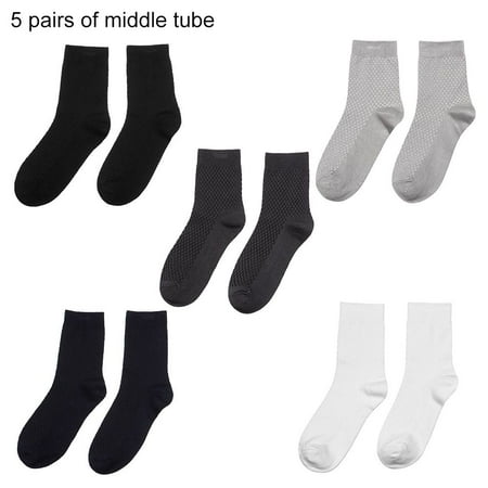 5 Pairs Winter Soft Business Breathable Bamboo Fiber High Long Sock Black Men Socks Cotton Socks MIDDLE TUBE
5 Pairs Winter Soft Business Breathable Bamboo Fiber High Long Sock Black Men Socks Cotton Socks MIDDLE TUBE