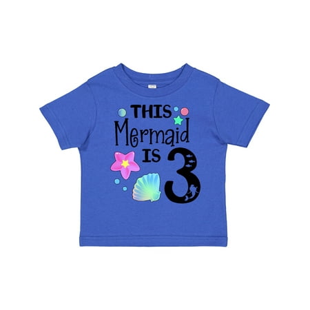 Inktastic This Mermaid is 3 Watercolor Seashells Bubble and Stars Gift Toddler Boy or Toddler Girl T-Shirt
Inktastic This Mermaid is 3 Watercolor Seashells Bubble and Stars Gift Toddler Boy or Toddler Girl T-Shirt