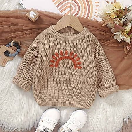 WERYOUNG Baby Toddler Kids Girls Boys Rainbow Long Sleeve Sweaters Warm Jacket Cotton Knit Outwear Child Simple Clothing
WERYOUNG Baby Toddler Kids Girls Boys Rainbow Long Sleeve Sweaters Warm Jacket Cotton Knit Outwear Child Simple Clothing