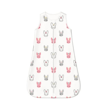 Rateoe Girl Rabbit Print Cotton Baby Sleep Sack Baby Sleeping Bag with Two-Way Zipper Wearable Blanket for Newborn Baby Boys and Girls-Small
Rateoe Girl Rabbit Print Cotton Baby Sleep Sack Baby Sleeping Bag with Two-Way Zipper Wearable Blanket for Newborn Baby Boys and Girls-Small