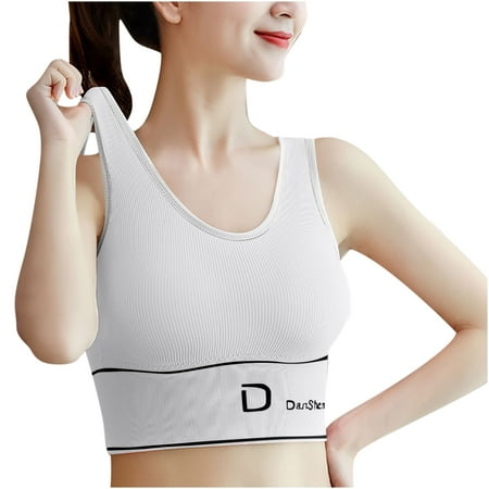 Samickarr Clearance items!Seamless Sports Bra for women Wirefree Yoga Bra with Removable Pads Comfort Workout Vest Low-Impact Activity Sleep Bras for Women compression cami bra
Samickarr Clearance items!Seamless Sports Bra for women Wirefree Yoga Bra with Removable Pads Comfort Workout Vest Low-Impact Activity Sleep Bras for Women compression cami bra