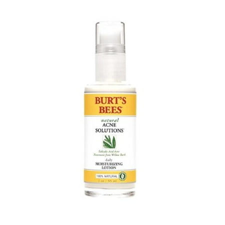 Burt's Bees Natural Acne Solutions Daily Moisturizing Lotion 2 oz (Pack of 4)