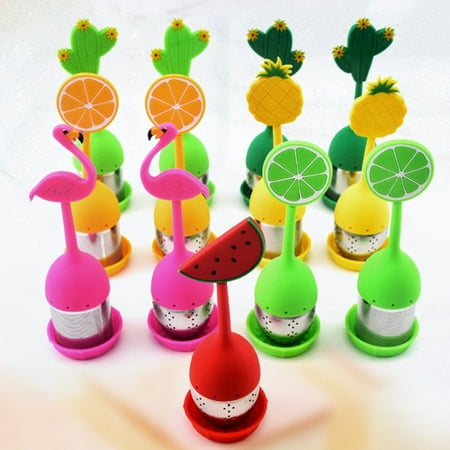 Yesbay Eye-catching Tea Filter Heat Insulation Silicone Anti-deform Plant Fruit Tea Strainer for Home
Yesbay Eye-catching Tea Filter Heat Insulation Silicone Anti-deform Plant Fruit Tea Strainer for Home
