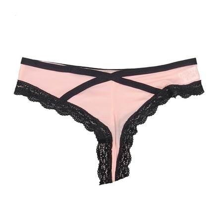 G String Thongs for Women Ice Silk Panties Cross Transparent Breathable Panties Lace Lace T Pants Underwear
G String Thongs for Women Ice Silk Panties Cross Transparent Breathable Panties Lace Lace T Pants Underwear