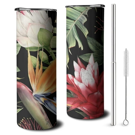 20OZ Tropical Floral Toucan Cool Style Tumbler Cup & Water Tumbler with Straw and Lid for Coffee ,could Travler Gifts
20OZ Tropical Floral Toucan Cool Style Tumbler Cup & Water Tumbler with Straw and Lid for Coffee ,could Travler Gifts