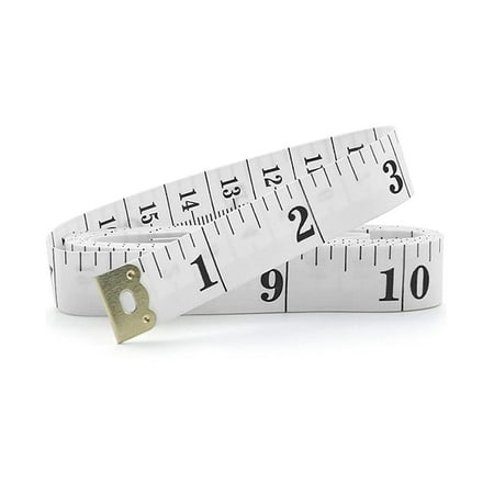 Soft Tape Measure Double Scale Body Sewing Flexible Ruler for Weight Loss Body Measurement Craft Vinyl Ruler 60-Inch
Soft Tape Measure Double Scale Body Sewing Flexible Ruler for Weight Loss Body Measurement Craft Vinyl Ruler 60-Inch
