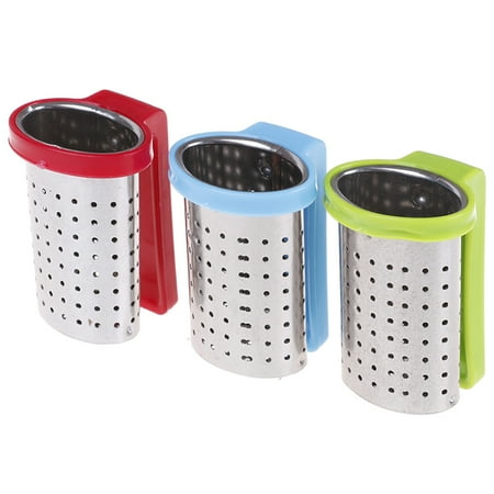 SPRING PARK Tea Strainer for Loose Tea Stainless Steel Hot Tea Holder Colorful Design BPA-Free Silicone Handle Perfect Fit for Tea Bags
SPRING PARK Tea Strainer for Loose Tea Stainless Steel Hot Tea Holder Colorful Design BPA-Free Silicone Handle Perfect Fit for Tea Bags