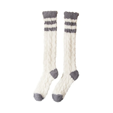 Women Winter Warm Fuzzy Socks Coral Fleece Socks Middle Cute Home Solid Calf Socks Socks for Big Feet Women
Women Winter Warm Fuzzy Socks Coral Fleece Socks Middle Cute Home Solid Calf Socks Socks for Big Feet Women