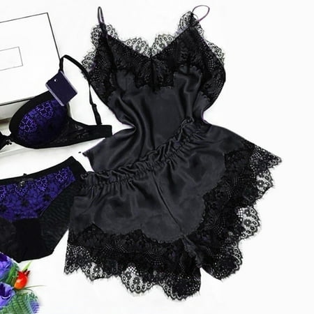 Cntydi Pajamas for Women Gifts Fashion Sexy Lace Sleepwear Lingerie Temptation Babydoll Underwear Nightdress
Cntydi Pajamas for Women Gifts Fashion Sexy Lace Sleepwear Lingerie Temptation Babydoll Underwear Nightdress