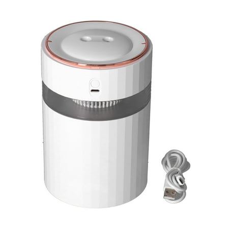 Humidifier Large Capacity Portable 900ml Mute Double Spray Design Desktop HumidifierWhite
Humidifier Large Capacity Portable 900ml Mute Double Spray Design Desktop HumidifierWhite