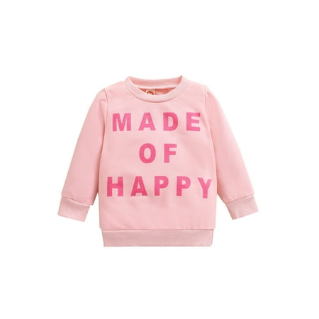 2021 1-6Y Toddler Baby Boy Girl Sweatshirt Spring Fall Letter Print Long Sleeve Round Neck Top Pullovers Casual Clothes
2021 1-6Y Toddler Baby Boy Girl Sweatshirt Spring Fall Letter Print Long Sleeve Round Neck Top Pullovers Casual Clothes