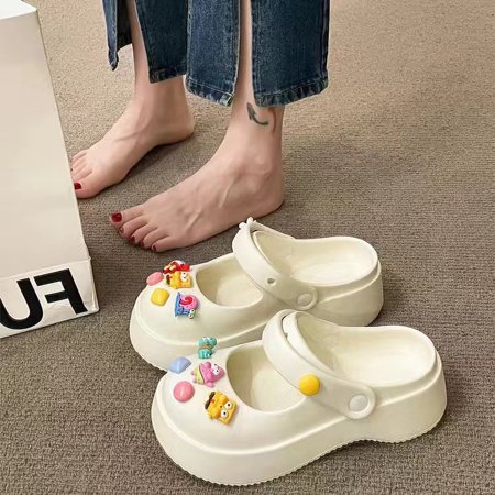 Hole shoes closed toe slippers women‘s outdoor wear anti-slip thick bottom home cartoon girl heart beach sandals summer
Hole shoes closed toe slippers women‘s outdoor wear anti-slip thick bottom home cartoon girl heart beach sandals summer