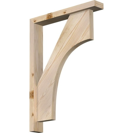 Ekena Millwork 3 1/2 W x 22 D x 30 H Westlake Block Smooth Bracket w/ Offset Brace Douglas Fir
Ekena Millwork 3 1/2 W x 22 D x 30 H Westlake Block Smooth Bracket w/ Offset Brace Douglas Fir