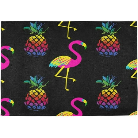 Tangkunup Flamingo Pineapples Placemats Burlap Table Mats Heat Resistant Non-Slip Table Place Mats Washable Anti-Skid Placemat for Dining Kitchen Table Decor 4 PCS
Tangkunup Flamingo Pineapples Placemats Burlap Table Mats Heat Resistant Non-Slip Table Place Mats Washable Anti-Skid Placemat for Dining Kitchen Table Decor 4 PCS