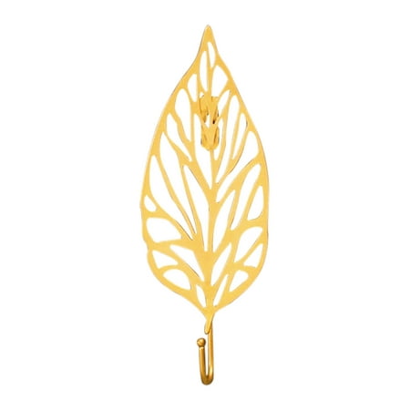 Decorative Leaf Iron Hook Oversized Plant Modern Key Holder Wall Mounted Gold Single Hanger for Hallway Living Room
Decorative Leaf Iron Hook Oversized Plant Modern Key Holder Wall Mounted Gold Single Hanger for Hallway Living Room