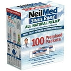 nasal irrigation with neti pot blocked sinus in forehead