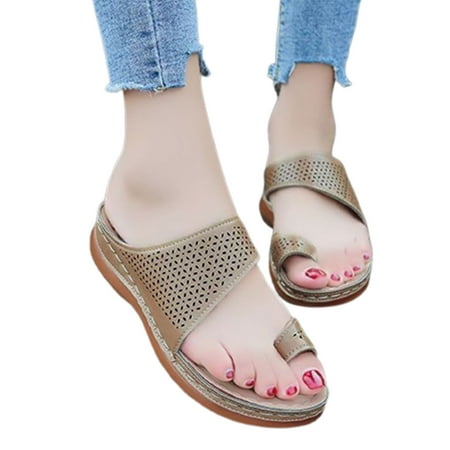 YanHoo Orthopedic Sandals for Women Arch Support Dressy Flip Flops Sandals Summer Wedge Thong Slip On Platform Vintage Comfortable Walk Sandals Shoes
YanHoo Orthopedic Sandals for Women Arch Support Dressy Flip Flops Sandals Summer Wedge Thong Slip On Platform Vintage Comfortable Walk Sandals Shoes