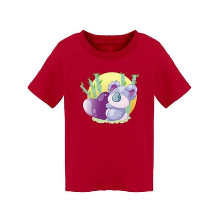 Cute Koala With Heart Design T-Shirt Toddler -Image by Shutterstock 4 Toddler