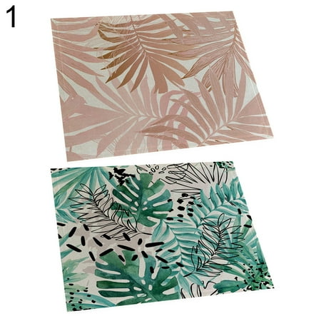 JFY 2Pcs/Set 42x32cm Leaves Printed Linen Heat Insulation Mat Bowl Dish Pad Placemat
JFY 2Pcs/Set 42x32cm Leaves Printed Linen Heat Insulation Mat Bowl Dish Pad Placemat